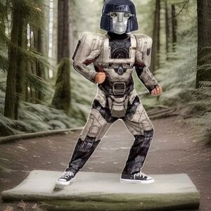 Robot Costume with Helmet